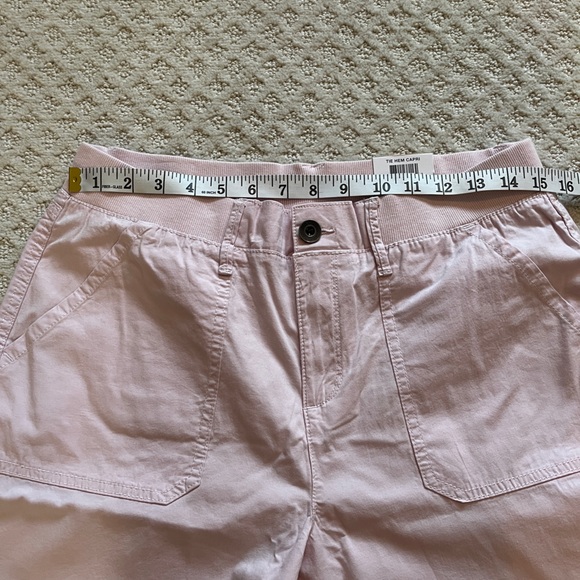 Style & Co Mid Rise Comfort Waist Pink Capri Pants Size 12. NWT - Picture 3 of 7